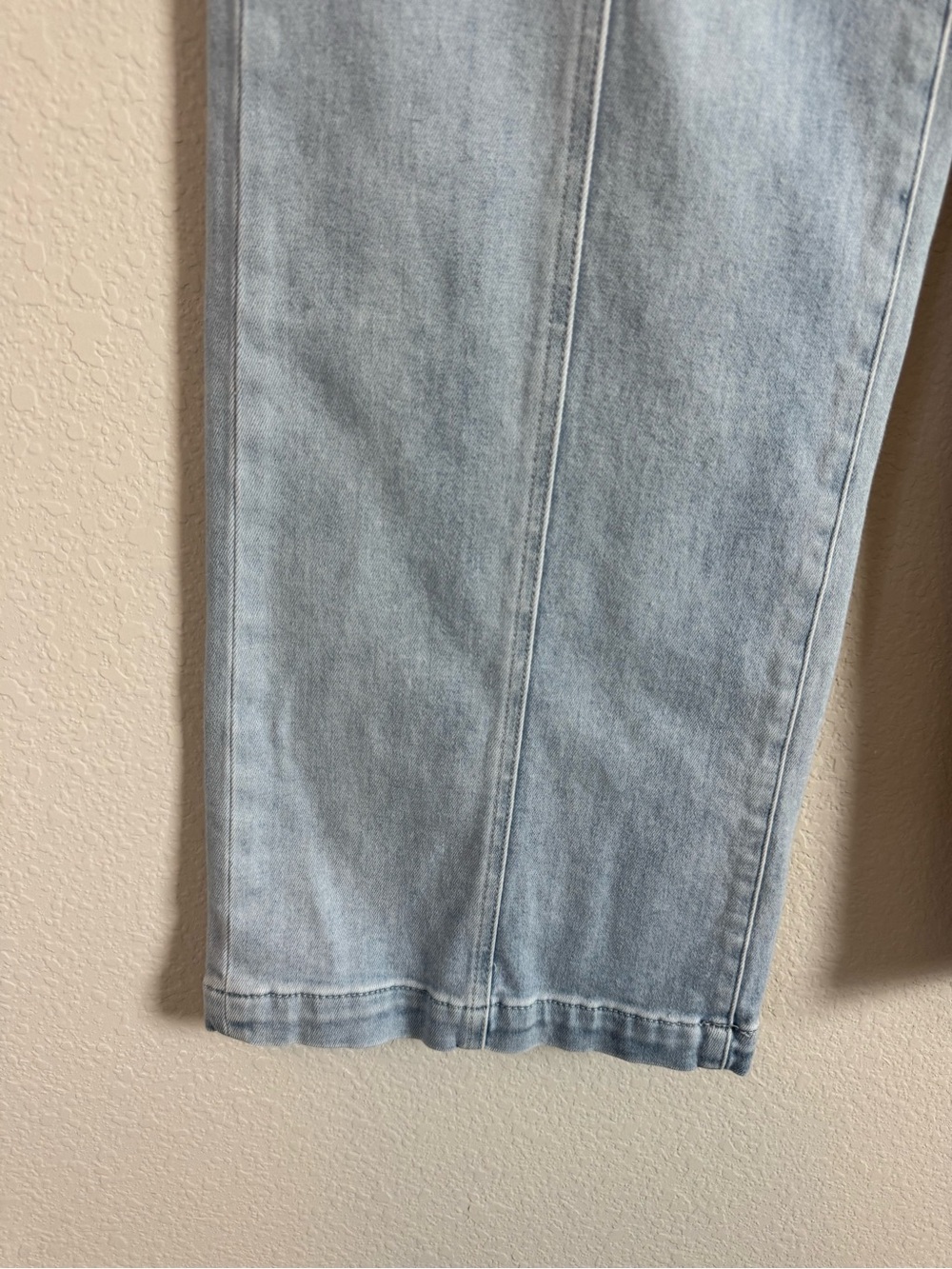 Paige Denim Brooklyn Light Wash Wide Leg Mid Rise Makenna Wash Jeans Size 28 - Picture 3 of 11